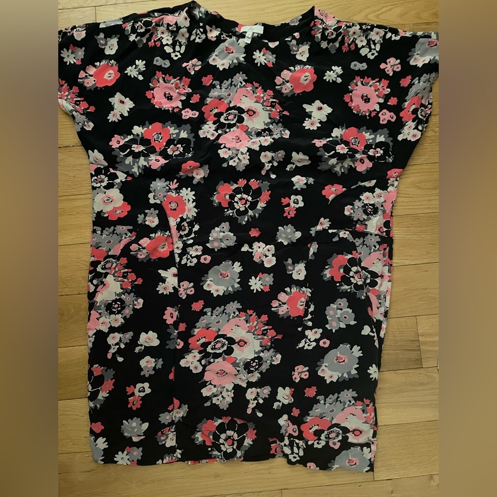 JOIE Silk Floral Tunic